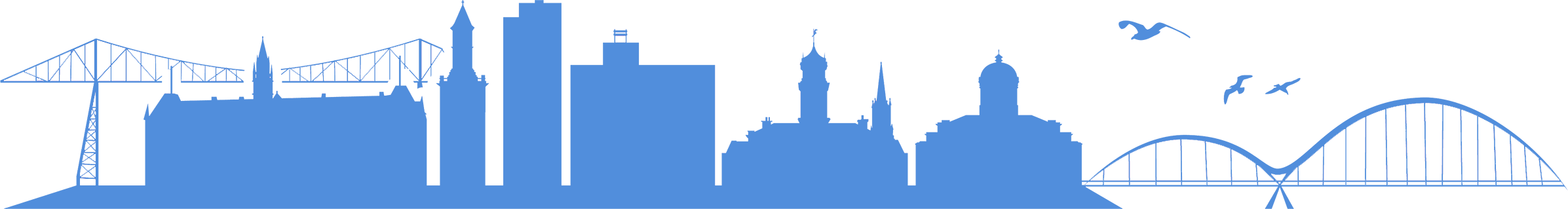 Middlesbrough Silhouette Background